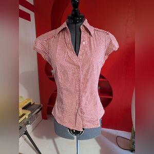 Red Gingham Women's Shirt